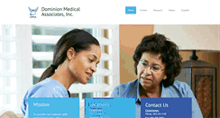 Desktop Screenshot of dominionmedicalinc.com